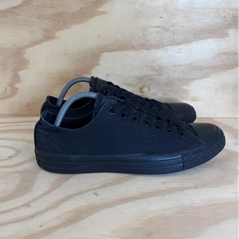 Converse All Star - CT Ox Low Monochrome - Sneakers - Black - Men's - 9.5 -M5039 - Picture 1 of 9